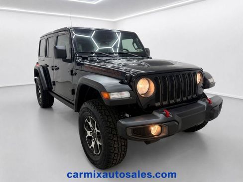 Used 2021 Jeep Wrangler Unlimited Rubicon w/ Cold Weather Group AWD/4WD image 1