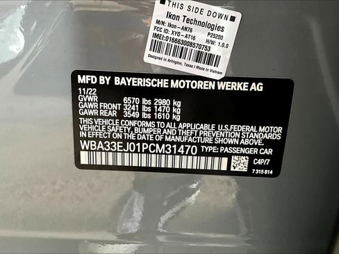 Certified 2023 BMW 760i xDrive 760i xDrive w/ Executive Package image 31