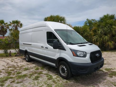 Used 2023 Ford Transit 250 148 High Roof Extended w/ Load Area Protection Package RWD image 2