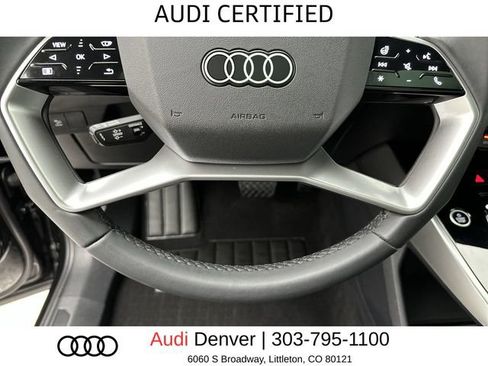 Certified 2025 Audi Q4 e-tron Prestige w/ Black Optic Package AWD/4WD image 14