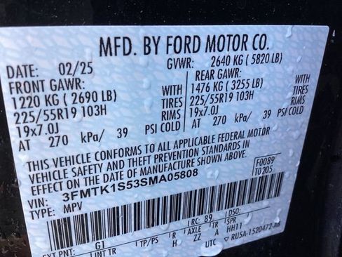 Used 2025 Ford Mustang Mach-E Select w/ Comfort Package Lite AWD/4WD image 32