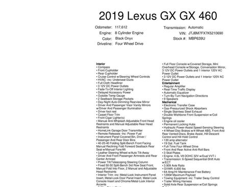 Used 2019 Lexus GX 460 Premium w/ Premium Package image 3