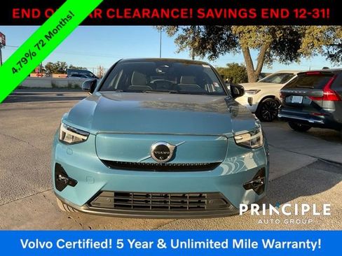 Certified 2023 Volvo C40 P8 Recharge Plus w/ Climate Package image 3