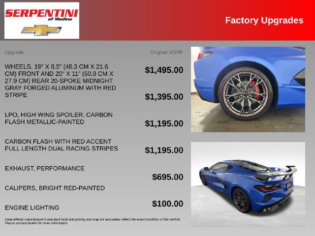 Used 2026 Chevrolet Corvette Stingray Coupe w/ 1LT RWD image 5