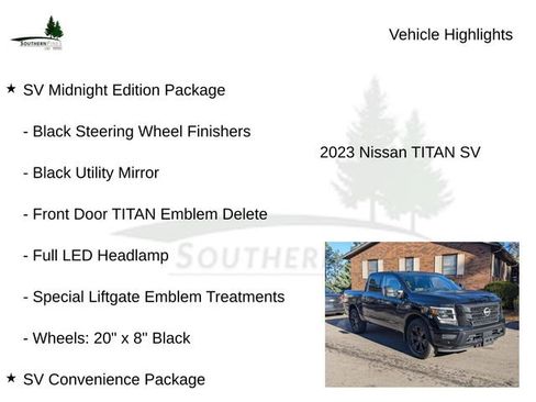 Used 2023 Nissan Titan SV w/ SV Convenience Package image 23