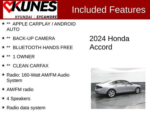 Used 2024 Honda Accord LX image 2