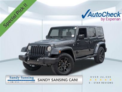 Used 2017 Jeep Wrangler Unlimited Sahara