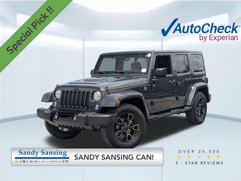 Used 2017 Jeep Wrangler Unlimited Sahara AWD/4WD image 1