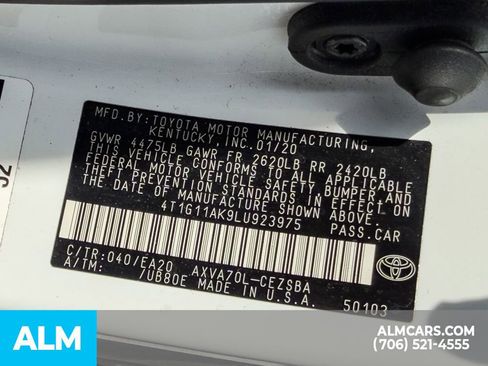 Used 2020 Toyota Camry SE FWD image 26