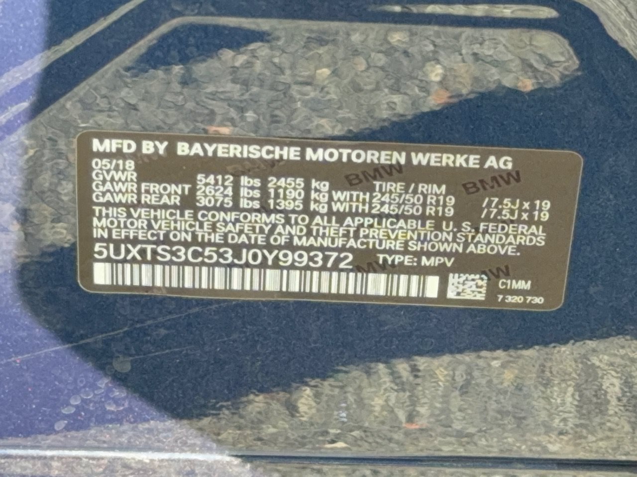 Used 2018 BMW X3 M40i AWD/4WD image 31