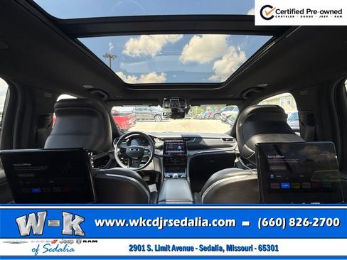Certified 2023 Jeep Grand Cherokee L Overland w/ Luxury Tech Group IV AWD/4WD image 40