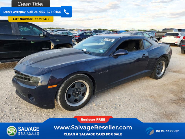 Used 2012 Chevrolet Camaro LS RWD image 1