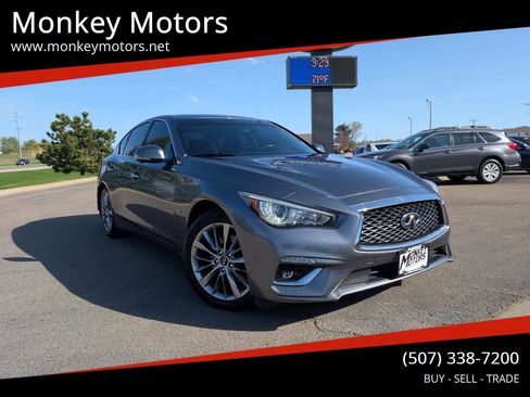 Used 2018 INFINITI Q50 Luxe w/ Sensory Package (Luxe) image 1