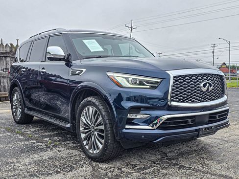 Used 2021 INFINITI QX80 Sensory w/ Cargo Package AWD/4WD image 1