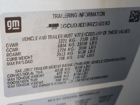 Used 2024 Chevrolet Silverado 1500 High Country w/ Technology Package image 53