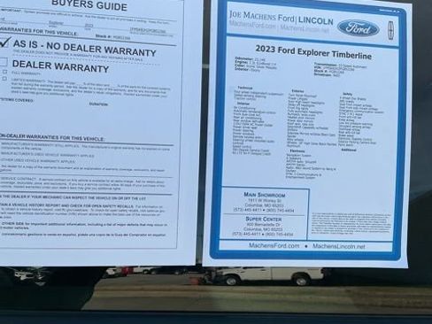 Used 2023 Ford Explorer Timberline w/ Timberline Technology Package image 8