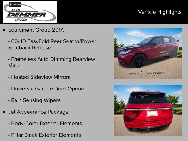 Certified 2023 Lincoln Corsair Reserve w/ Equipment Group 201A AWD/4WD image 25