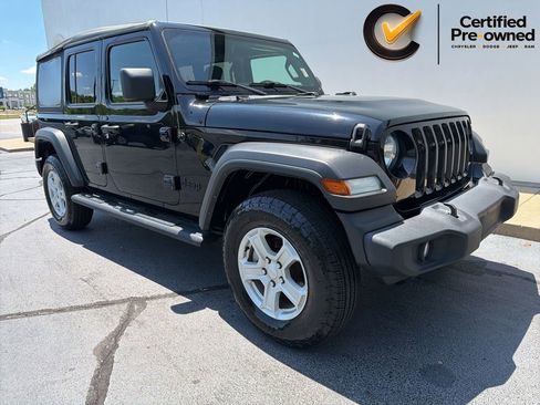 Certified 2022 Jeep Wrangler Unlimited Sport AWD/4WD image 2