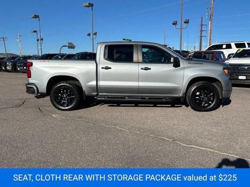 Certified 2024 Chevrolet Silverado 1500 Custom w/ Rally Edition AWD/4WD image 7