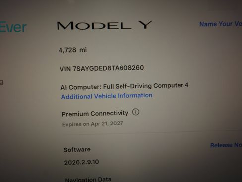 Used 2026 Tesla Model Y Long Range RWD image 7