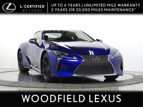 Certified 2024 Lexus LC 500 Coupe image 1