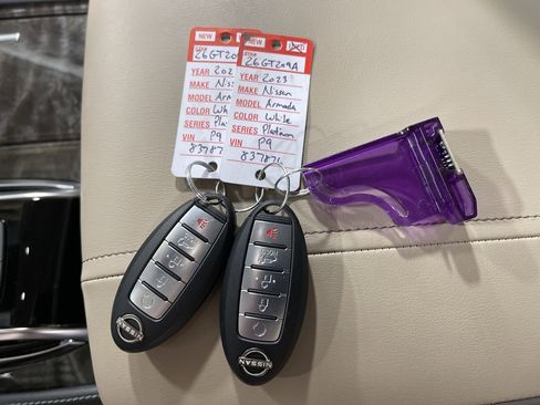 Used 2023 Nissan Armada Platinum w/ Captain's Chairs Package image 28