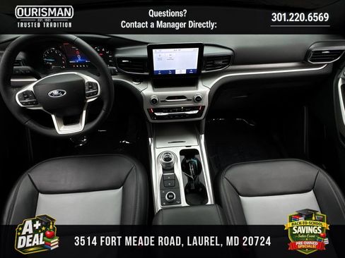 Used 2024 Ford Explorer XLT w/ Equipment Group 202A AWD/4WD image 16