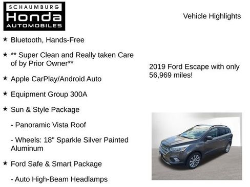 Used 2019 Ford Escape SEL AWD/4WD image 7