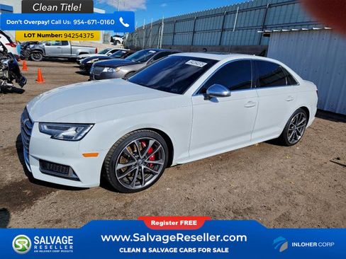 Used 2018 Audi S4 Premium Plus w/ Navigation Package image 1