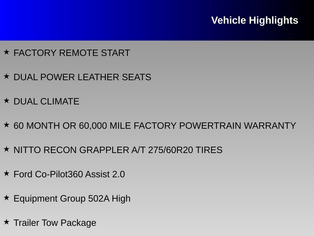Used 2023 Ford F150 Lariat w/ Equipment Group 502A High AWD/4WD image 16