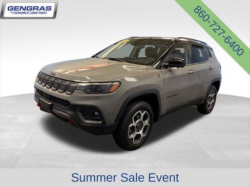 Certified 2022 Jeep Compass Trailhawk w/ Trailhawk Elite Group AWD/4WD image 4