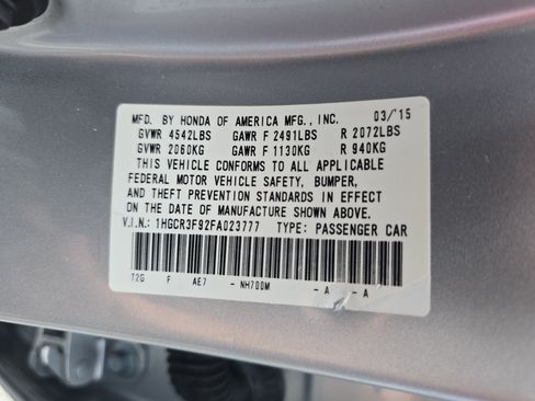 Used 2015 Honda Accord Touring image 33
