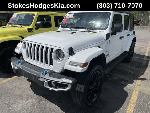 Used 2023 Jeep Wrangler Unlimited Sahara w/ Cold Weather Group image 1