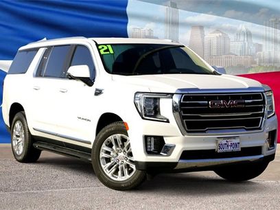 Used 2021 GMC Yukon XL SLT w/ Rear Media and Nav Package