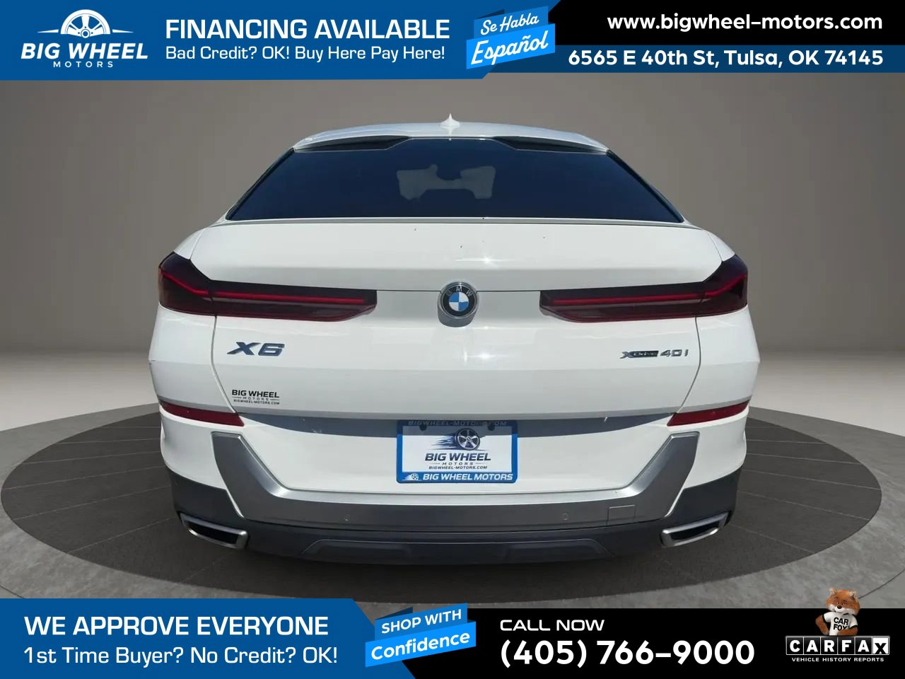 Used 2021 BMW X6 xDrive40i w/ Premium Package 2 AWD/4WD image 4