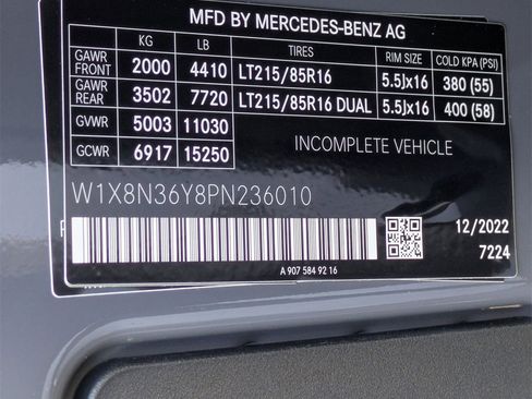 Used 2023 Mercedes-Benz Sprinter 3500 image 14
