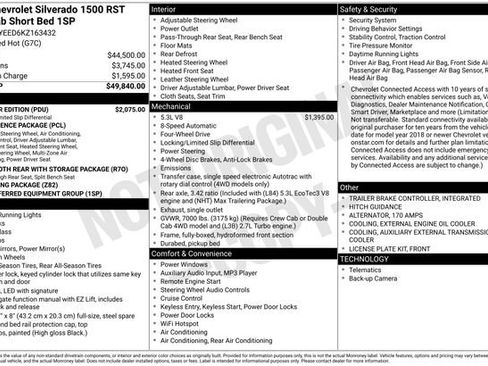 Used 2019 Chevrolet Silverado 1500 RST w/ All-Star Edition image 61