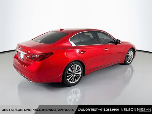 Used 2022 INFINITI Q50 Luxe w/ Cargo Package RWD image 5