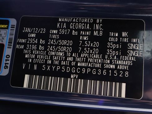 Used 2023 Kia Telluride SX AWD/4WD image 65