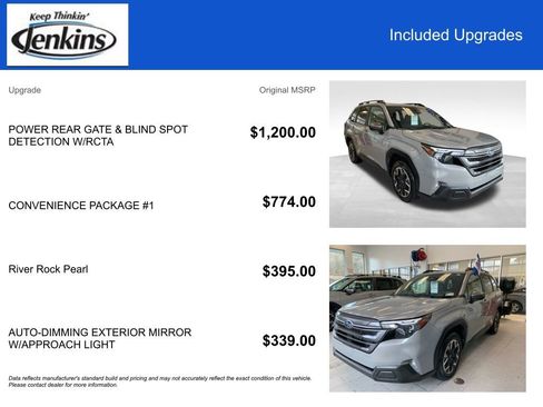 Certified 2025 Subaru Forester Premium w/ Convenience Package #1 image 4