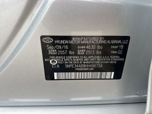 Used 2017 Hyundai Sonata Sport 2.0T image 35