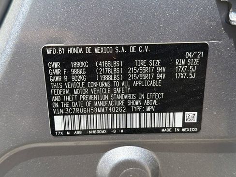 Used 2021 Honda HR-V EX image 25