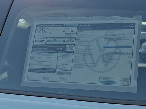 New 2026 Volkswagen Tiguan SE AWD/4WD image 19