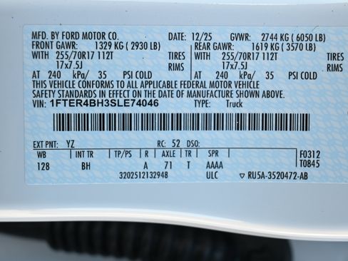 New 2025 Ford Ranger XL w/ Trailer Tow Package image 13