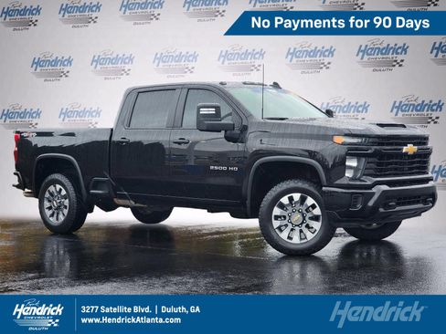 Used 2025 Chevrolet Silverado 2500 Custom w/ Custom Convenience Package AWD/4WD image 1