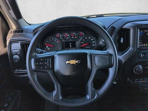 Used 2025 Chevrolet Silverado 1500 Custom w/ LPO, Dark Essentials Package RWD image 14