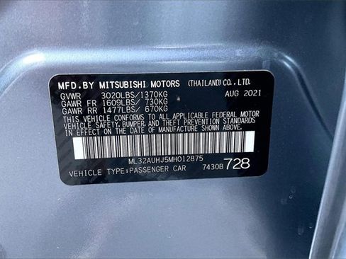 Used 2021 Mitsubishi Mirage ES image 32