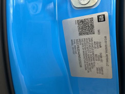 Used 2022 Chevrolet Corvette Stingray Preferred Cpe w/ 2LT image 38