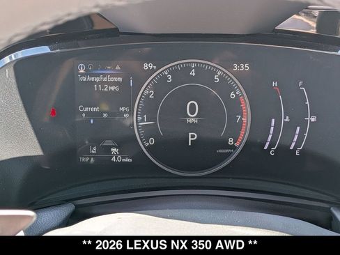 New 2026 Lexus NX 350 AWD w/ Accessory Package (2T) image 9