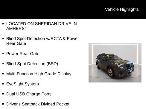 Certified 2023 Subaru Forester Premium AWD/4WD image 5